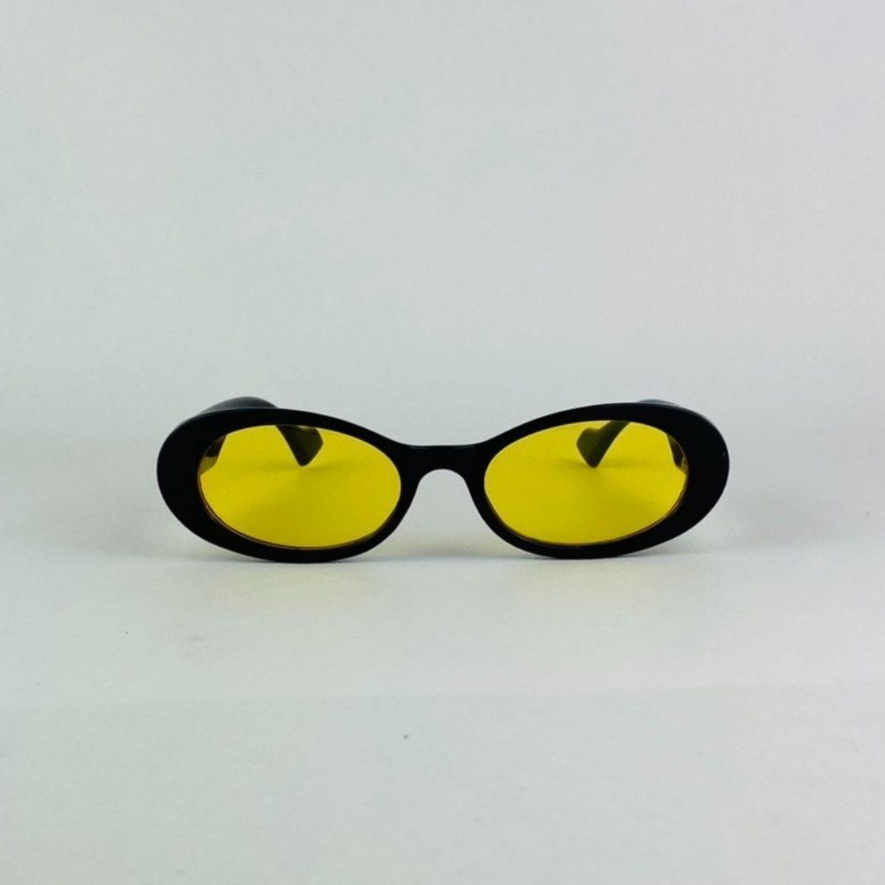 COPY - COPY - COPY - awesome black frame oval yellow len…